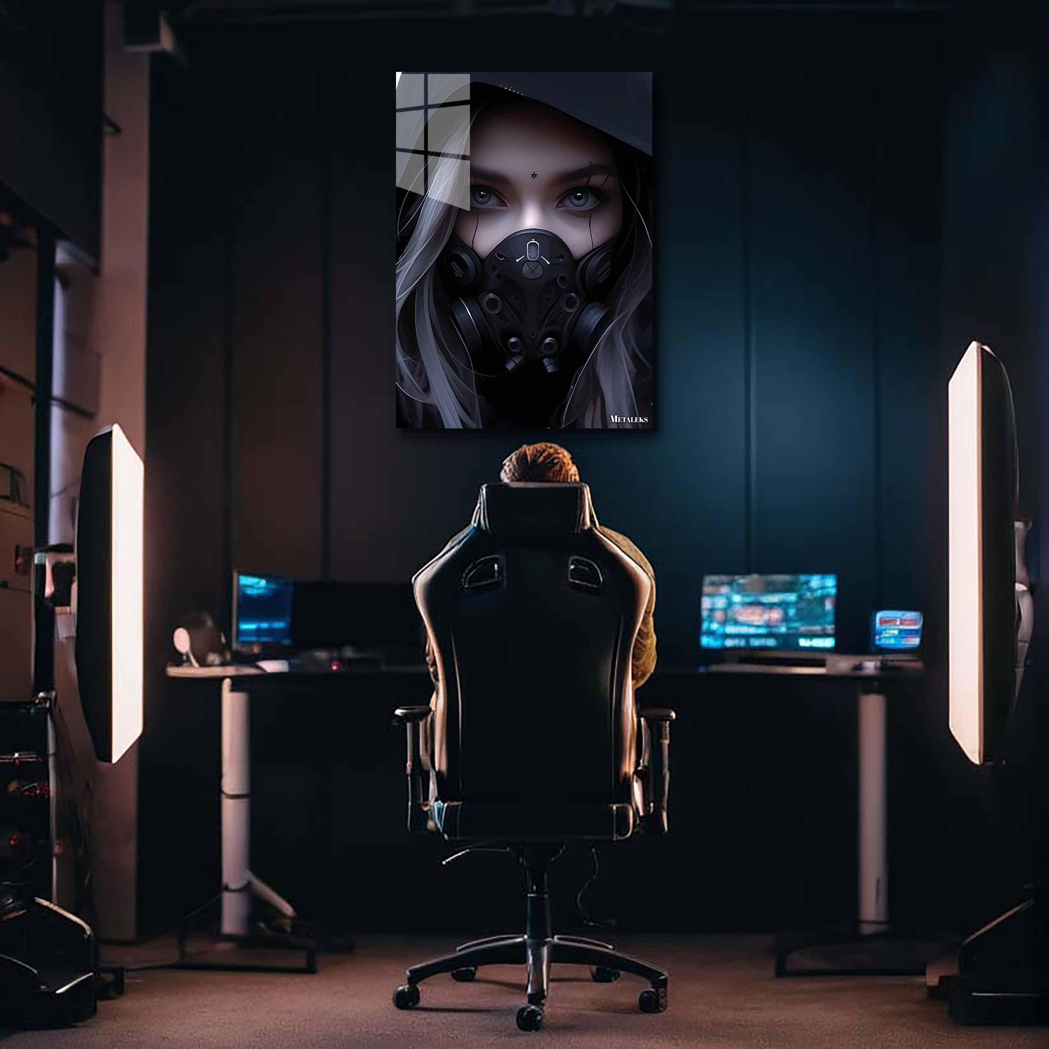 Masked Cyberpunk 4 (black)