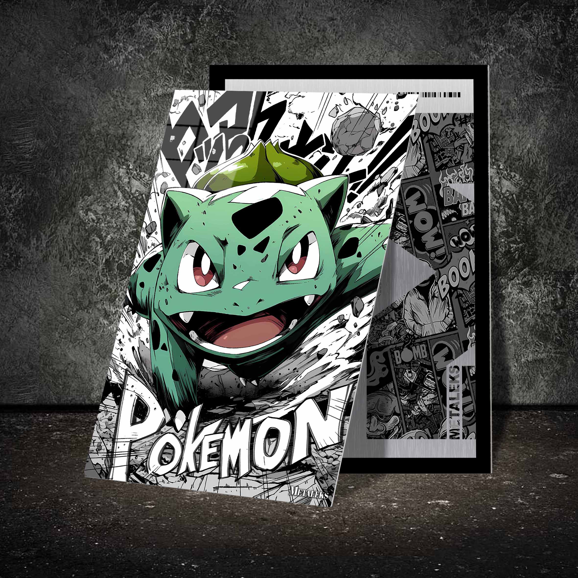 Graffiti Bulbasaur from Pokémon