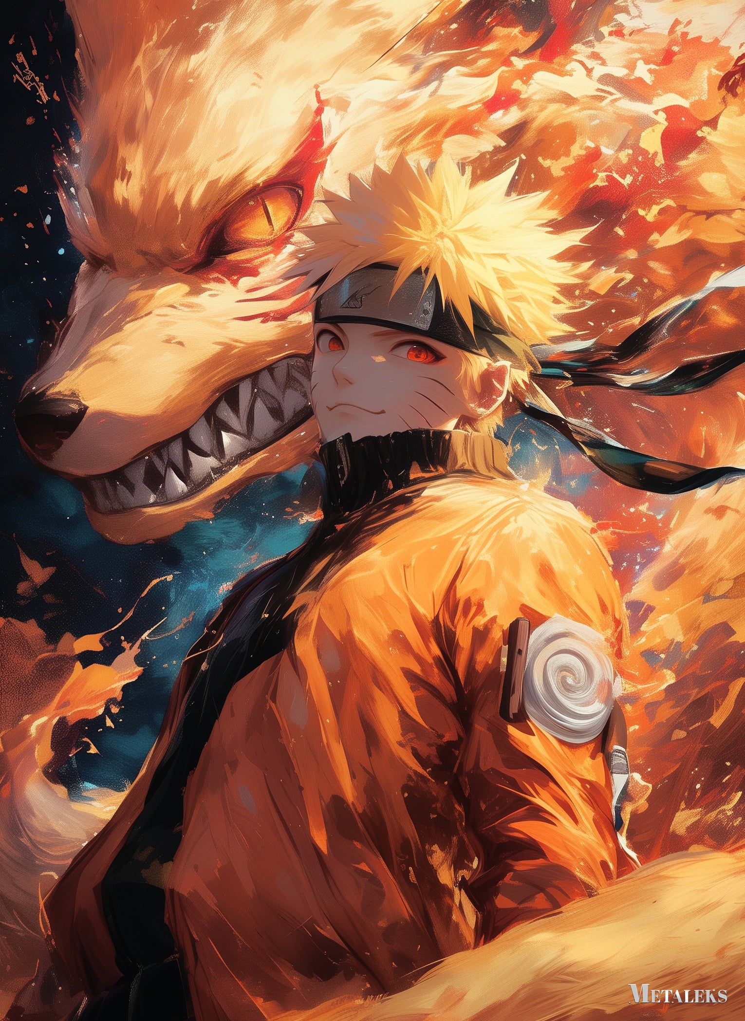A0135 Naruto Uzumaki and Kurama