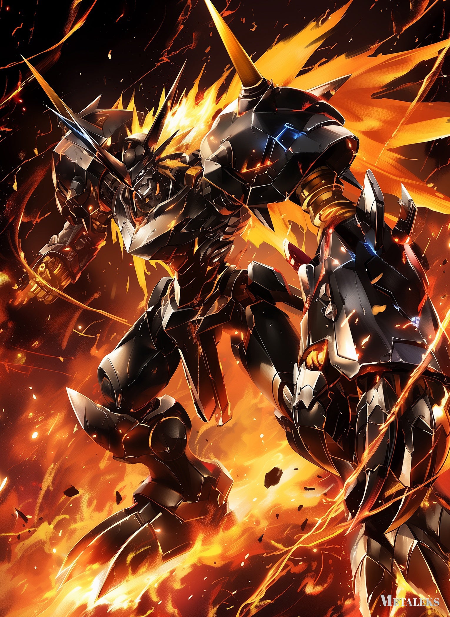 A0139 Black Wargreymon - Digimon