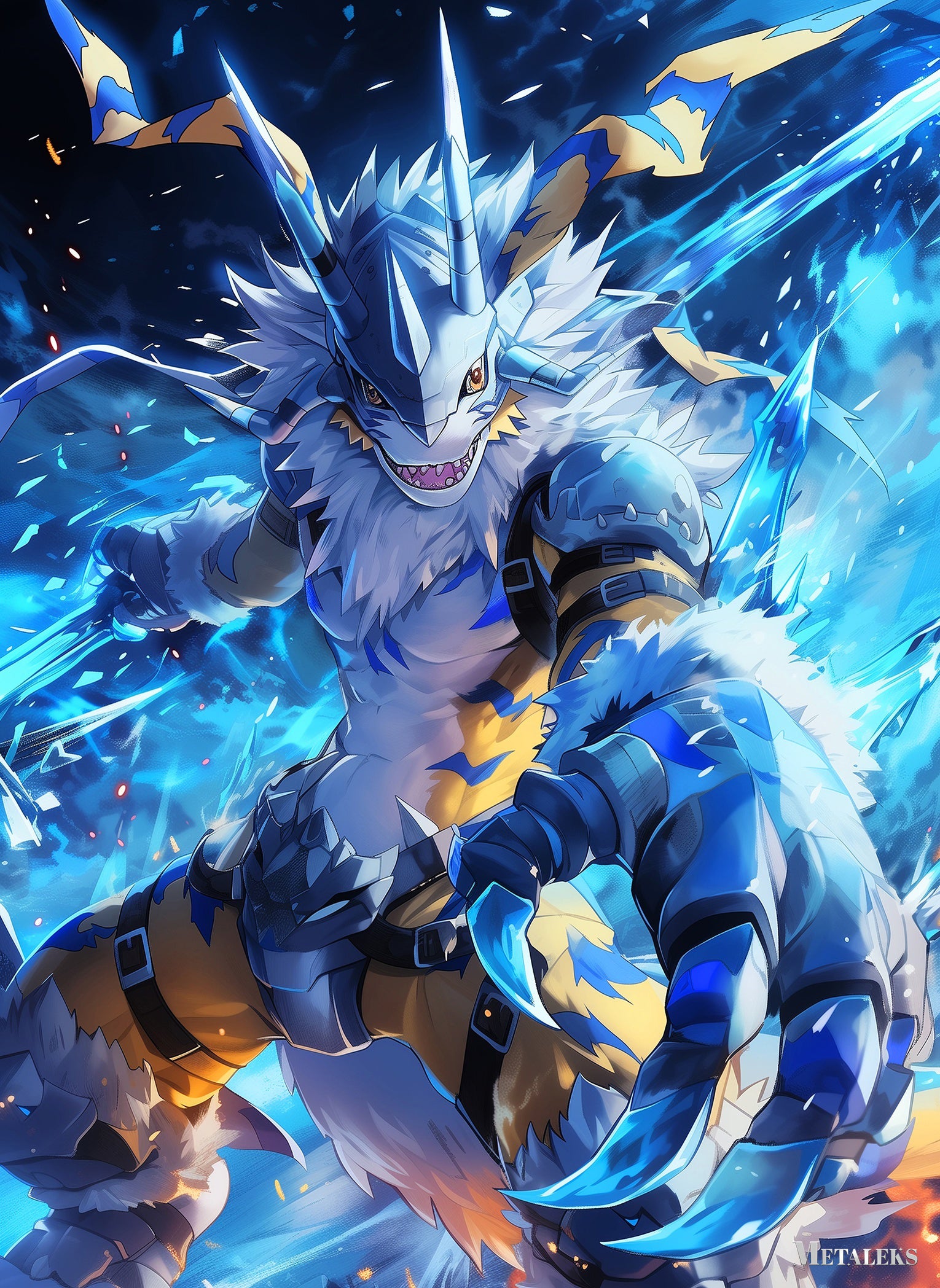 A0145 Were Garurumon - Digimon