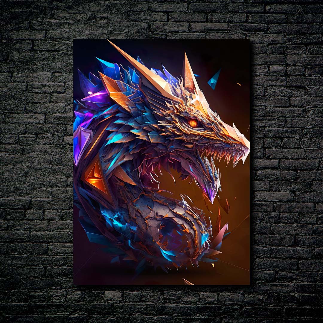 Abstract Dragon Head