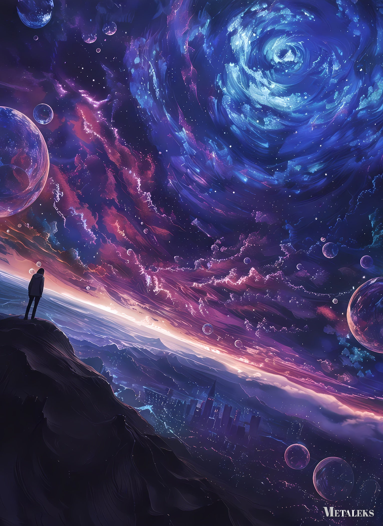 Abstract Cosmic Artwork
