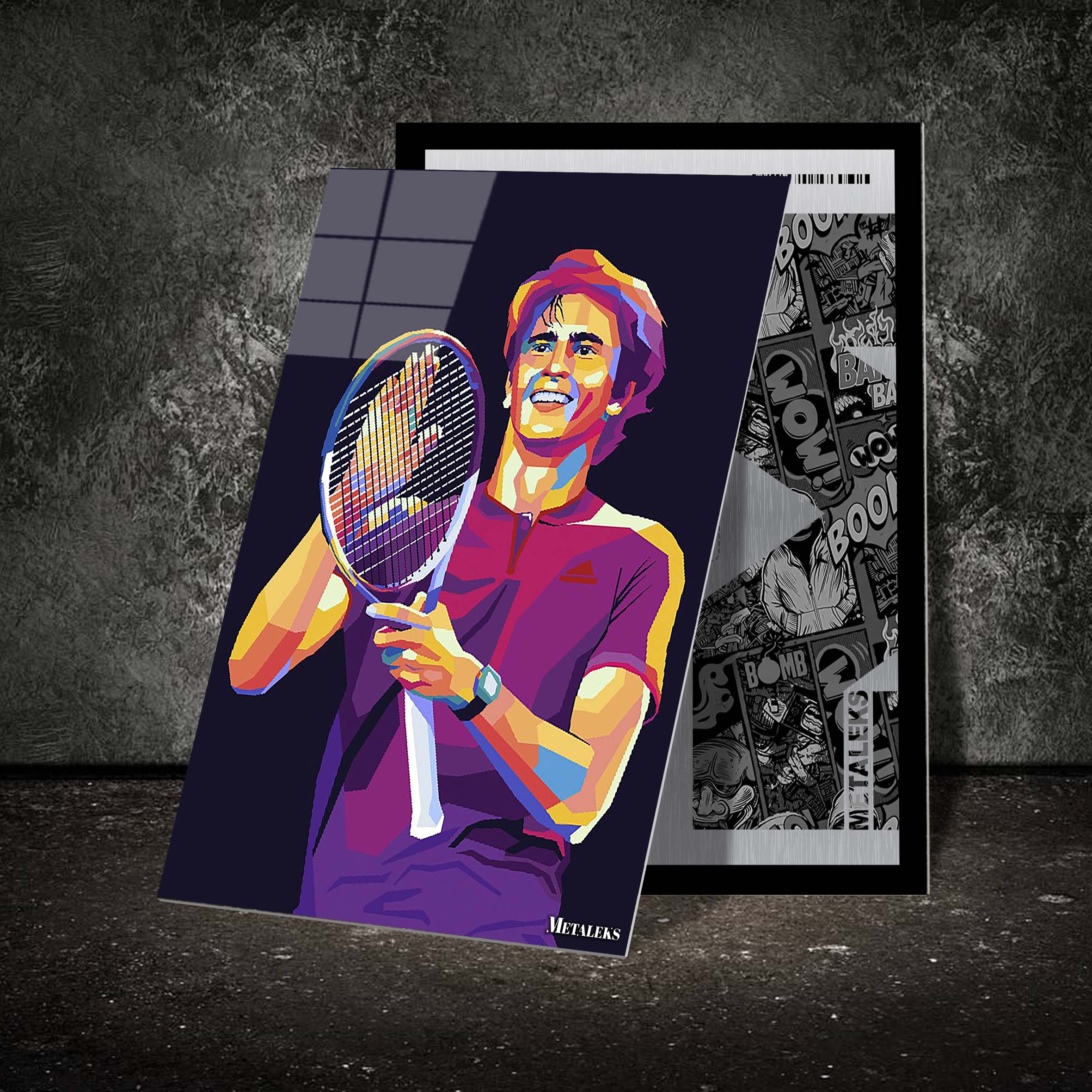 Alexander Zverev wpap popart