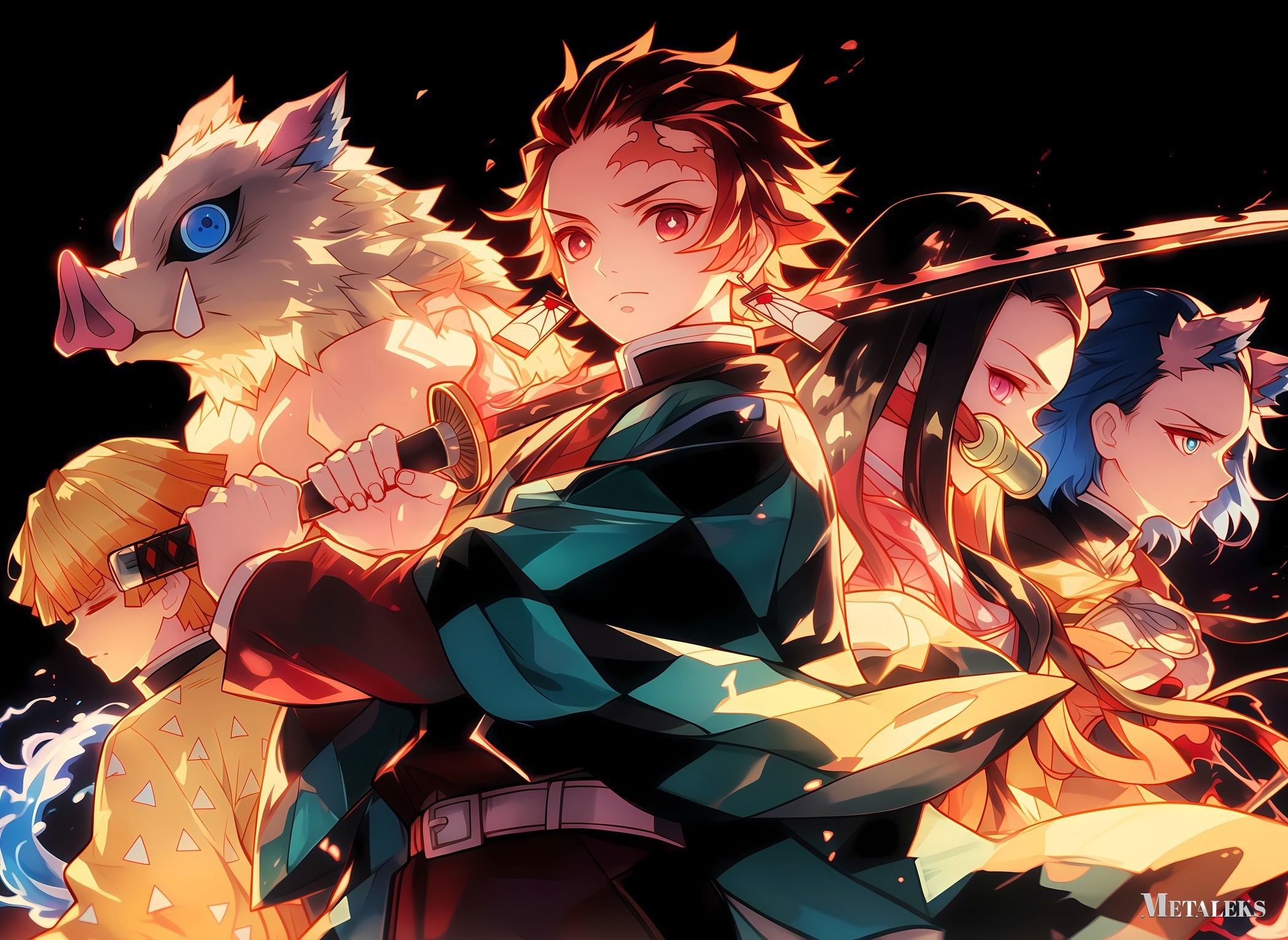 All New Hasira - Tanjiro and Time