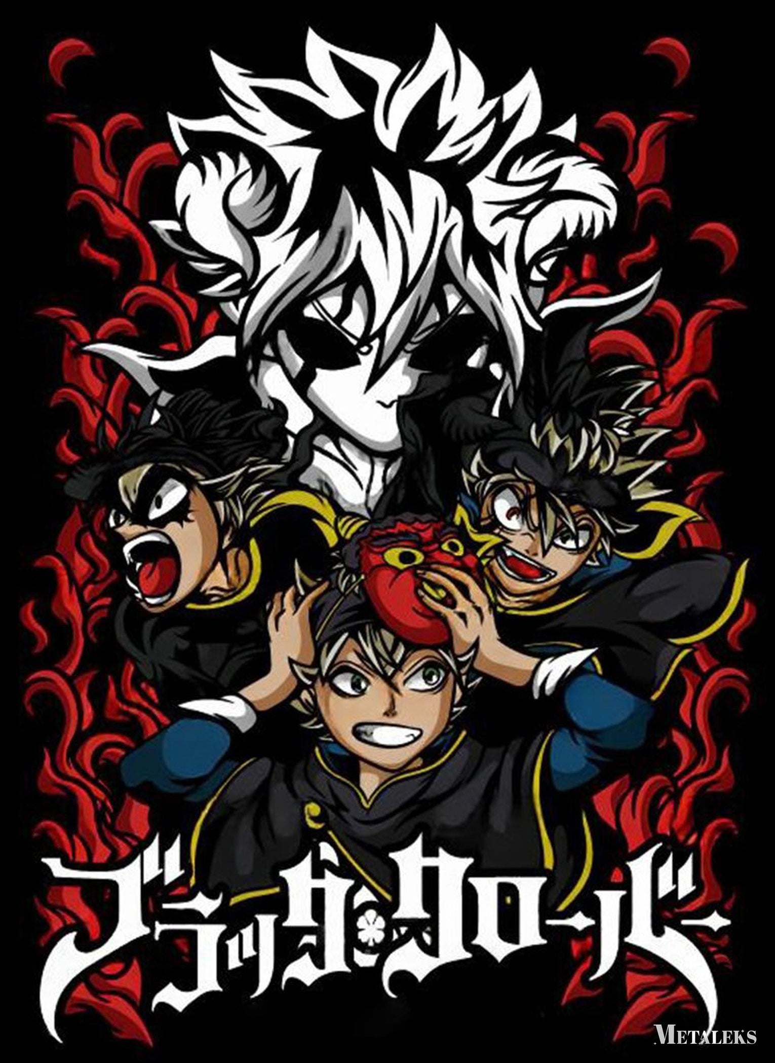Asta Black Clover Yami Sukehiro  D091025