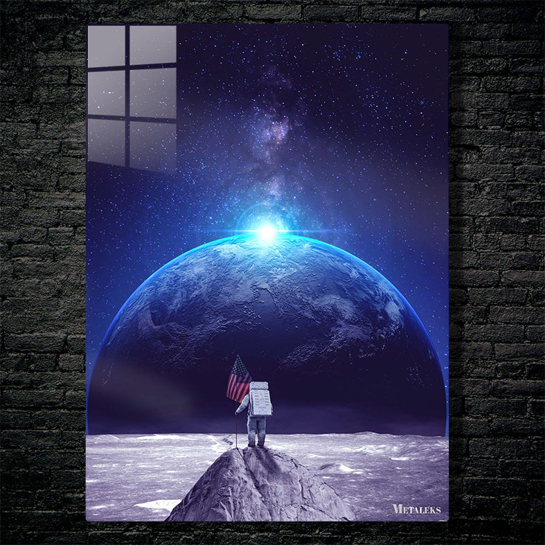 Astronaut Moon Landing  H0801-25