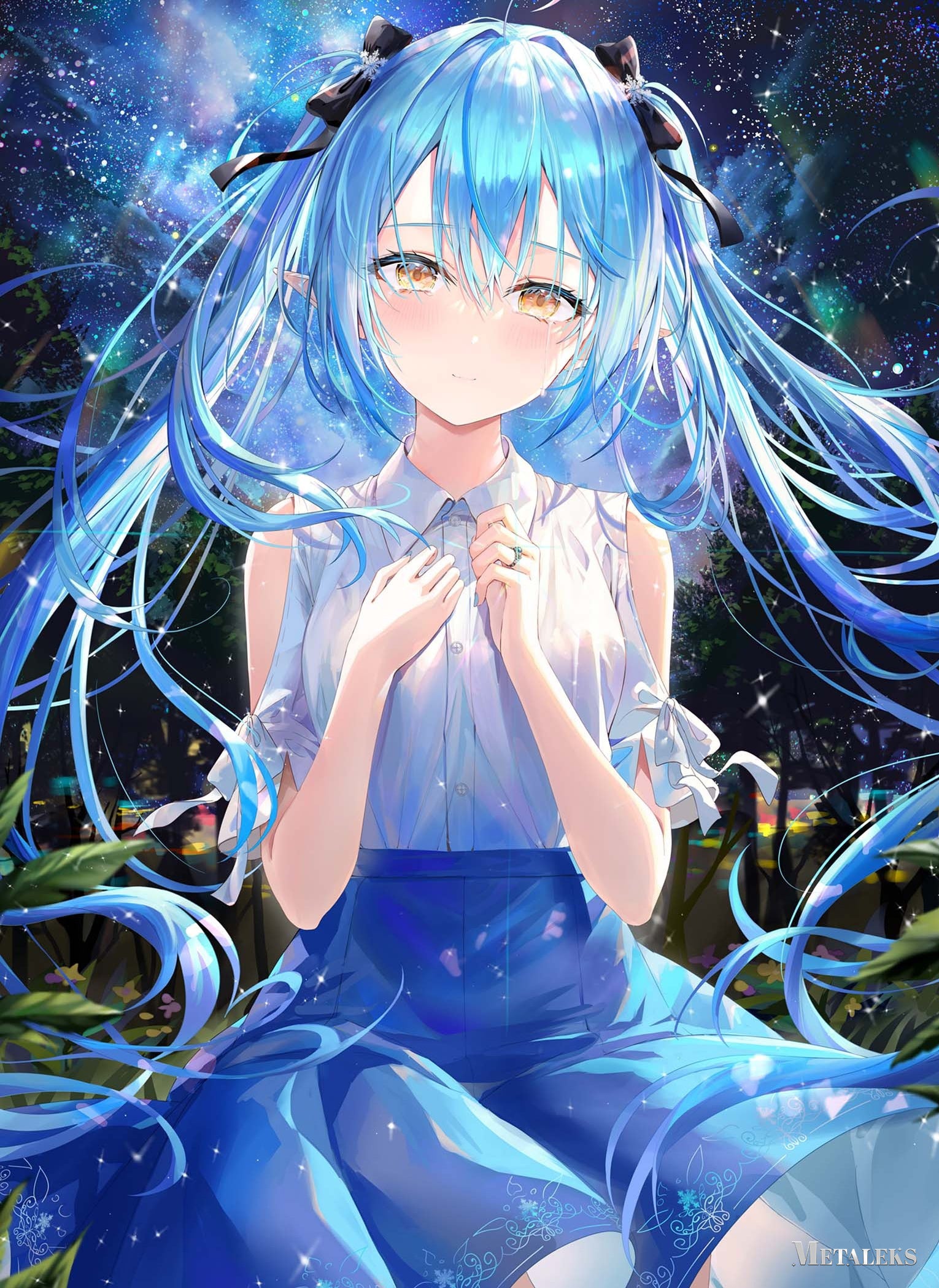 BLue Hair