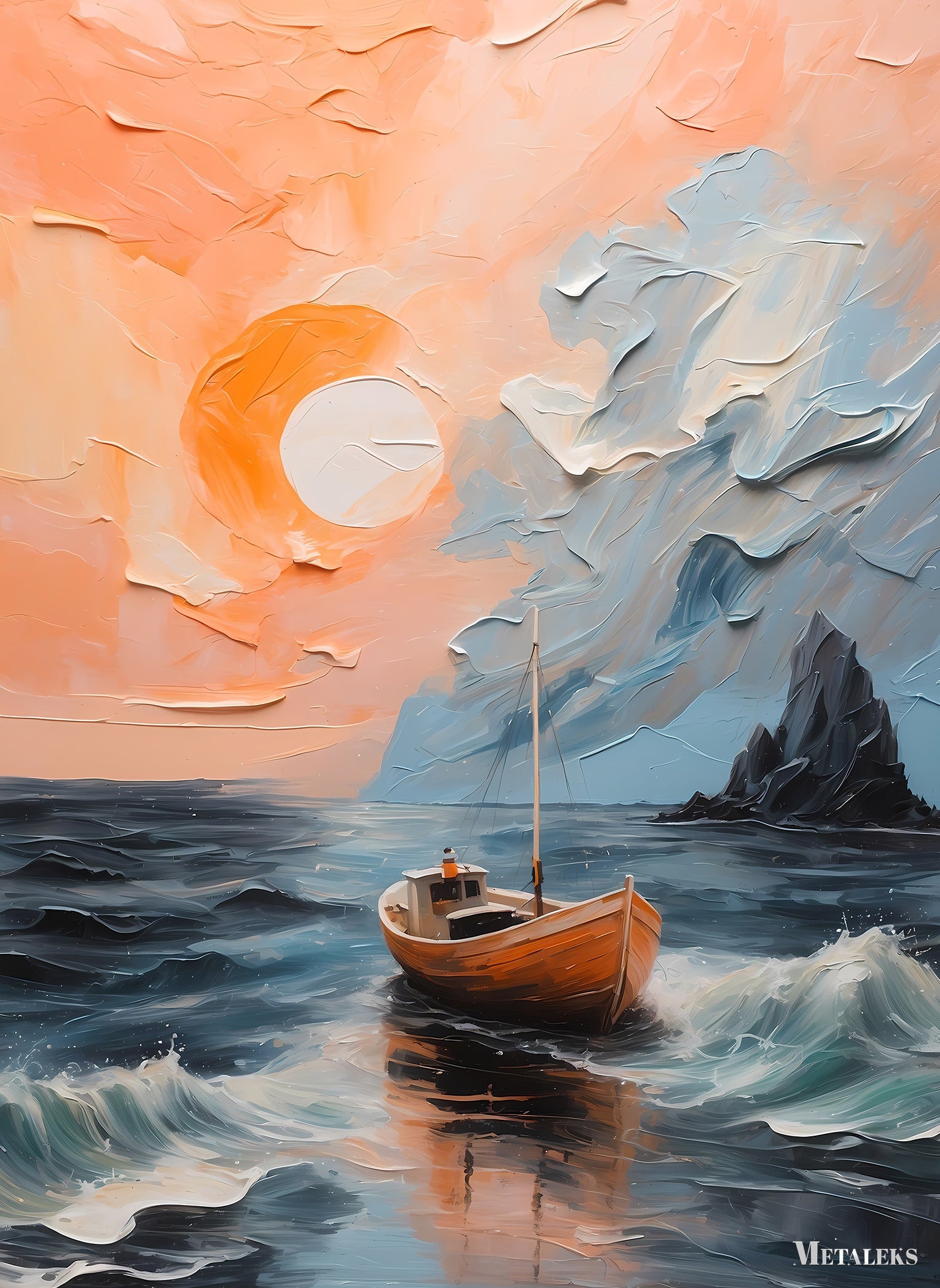 Beautiful Sunset Painting
