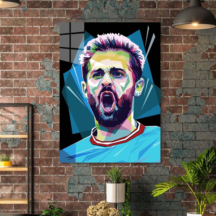 Bernardo Silva wpap pop art