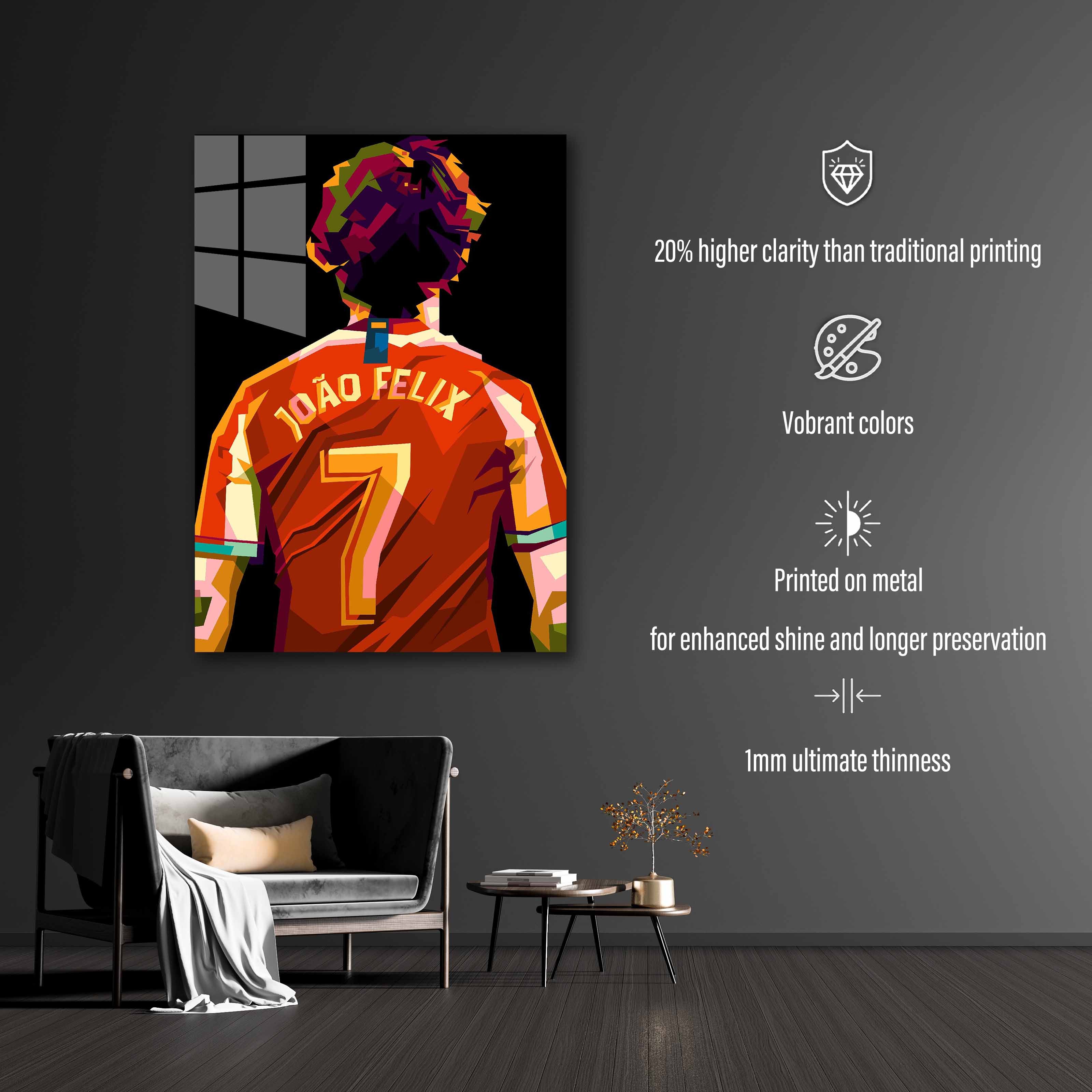 Best pop art Football Joao Felix in trending