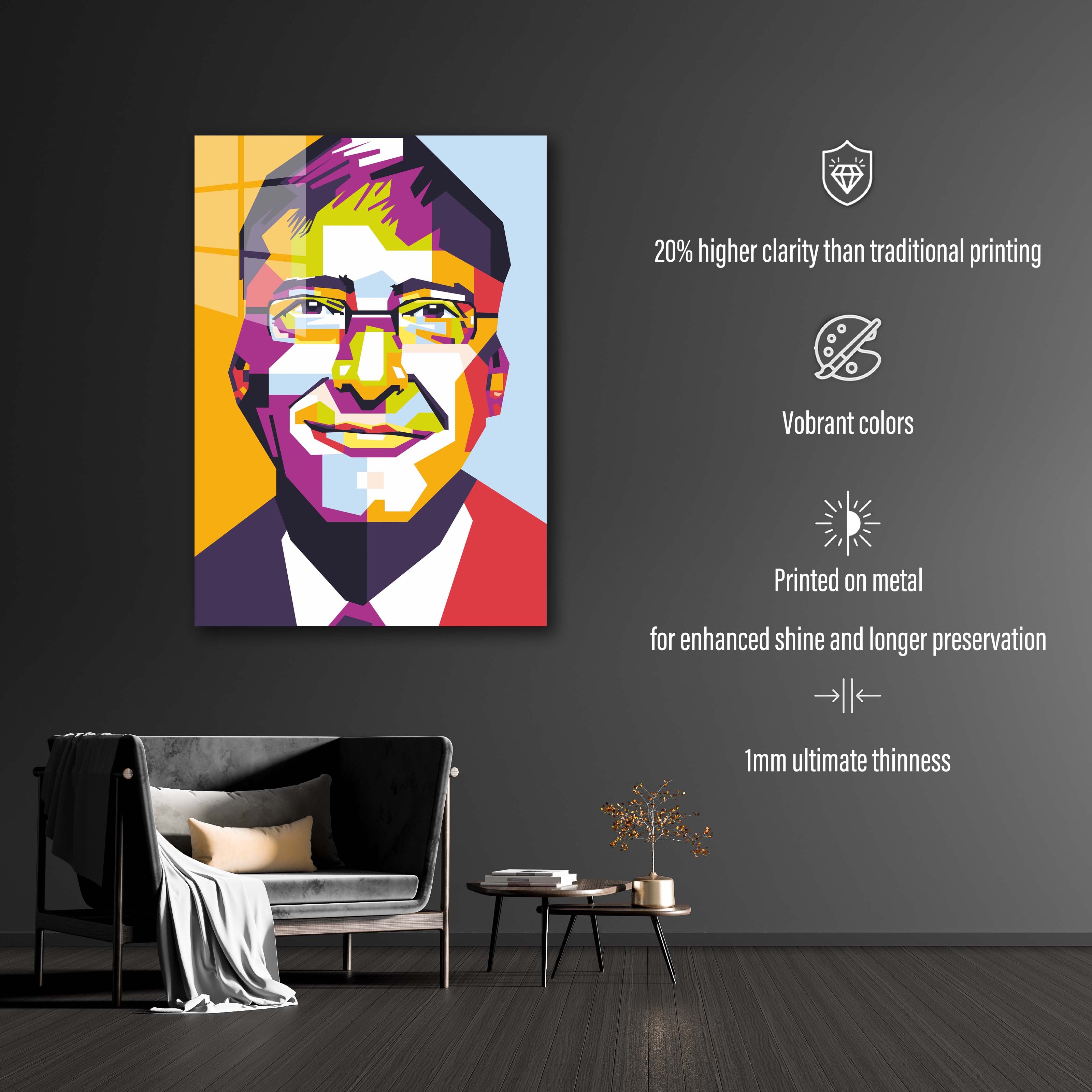 Bill Gates Pop Art