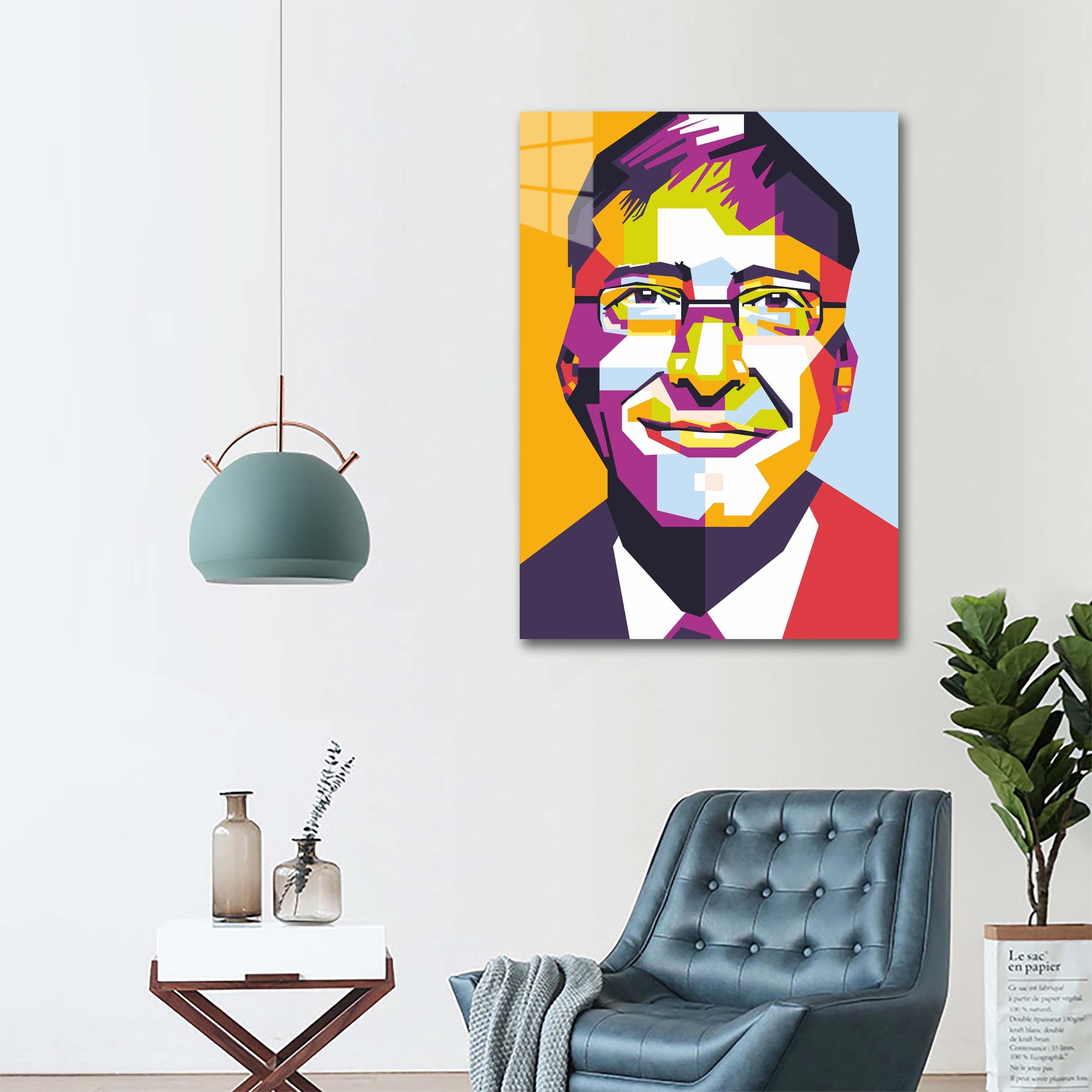 Bill Gates Pop Art