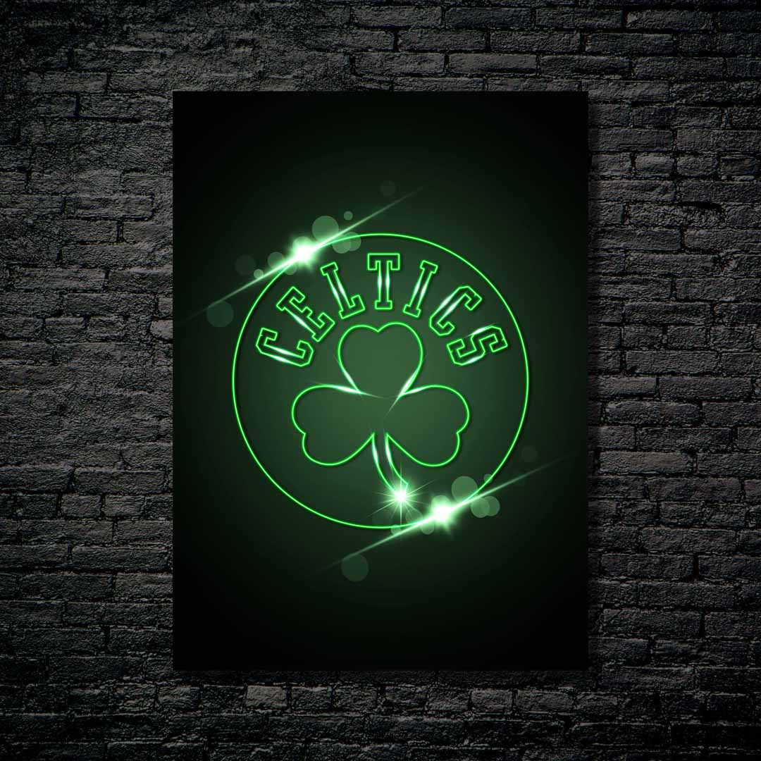 Boston Celtics Neon