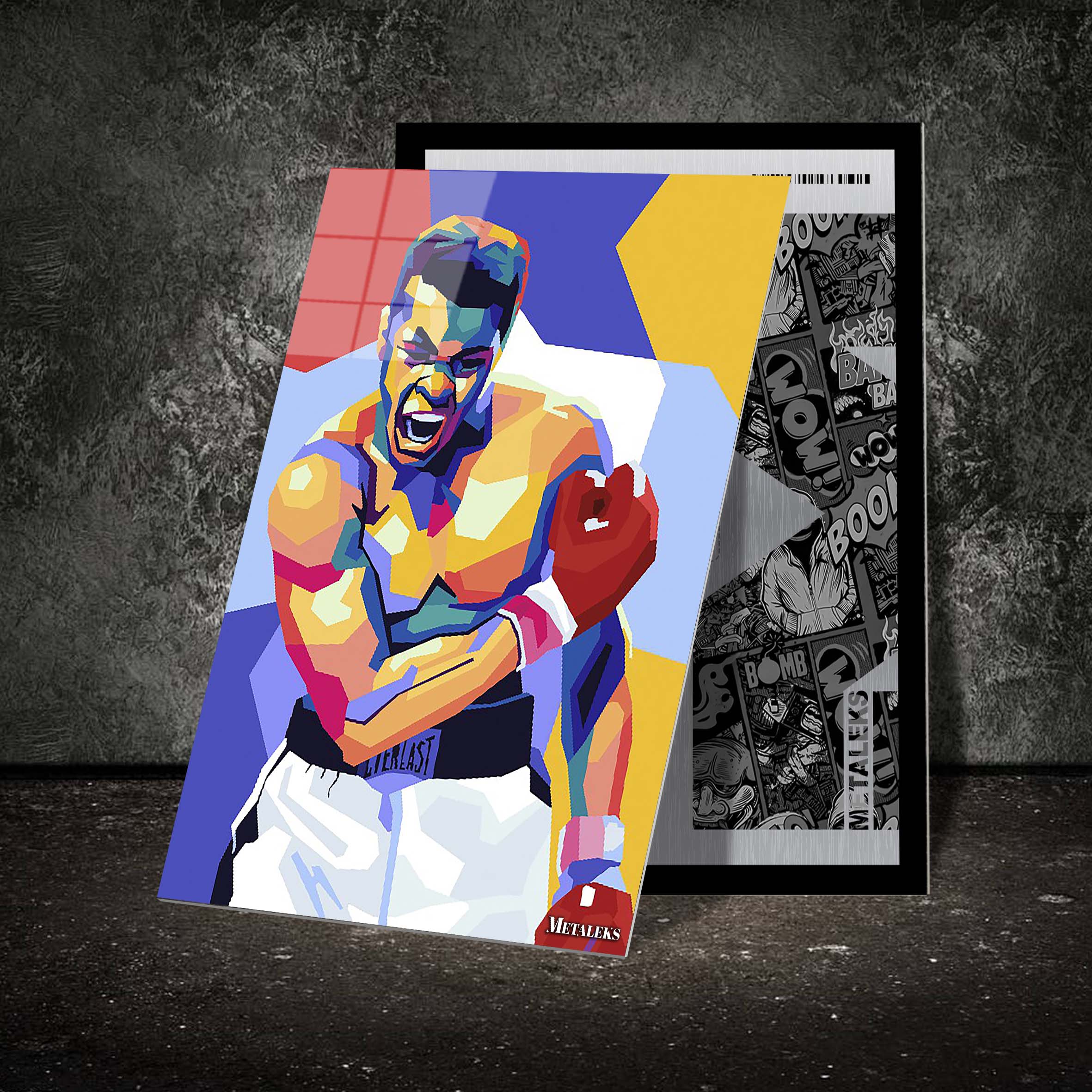 Boxer Ali Wpap Pop Art