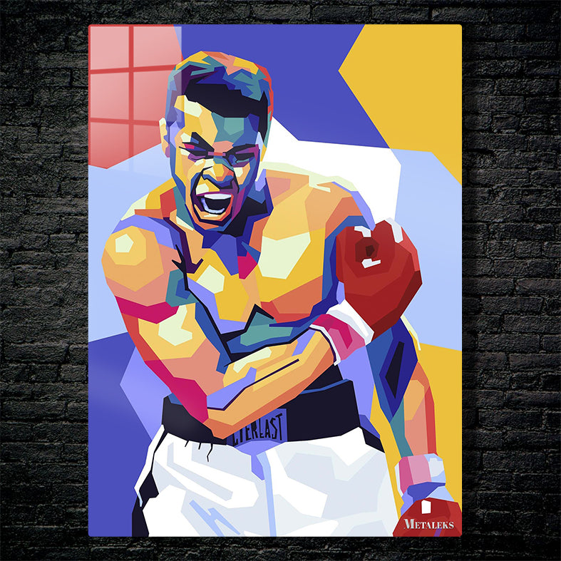 Boxer Ali Wpap Pop Art