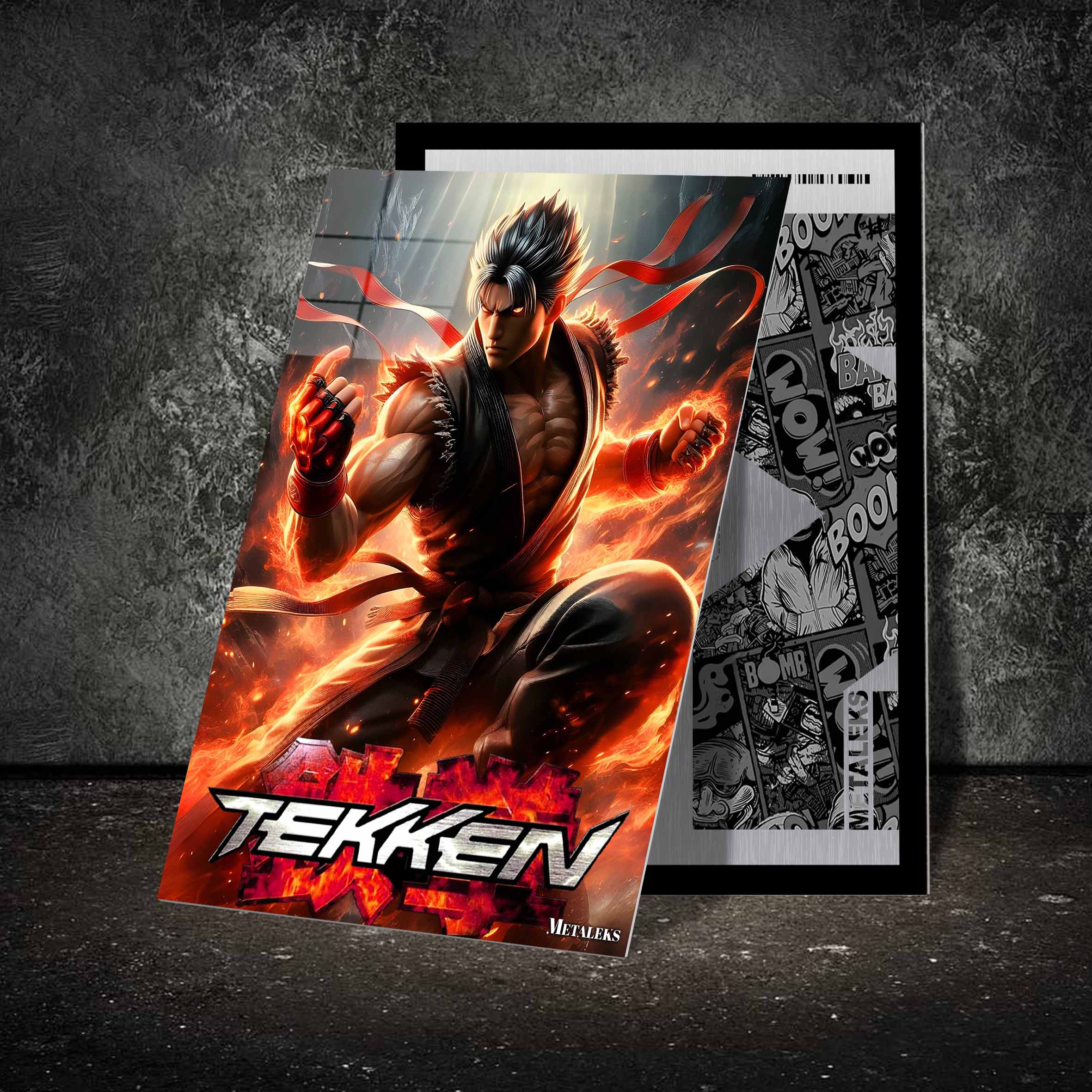 Bryan Fury Tekken ilustration