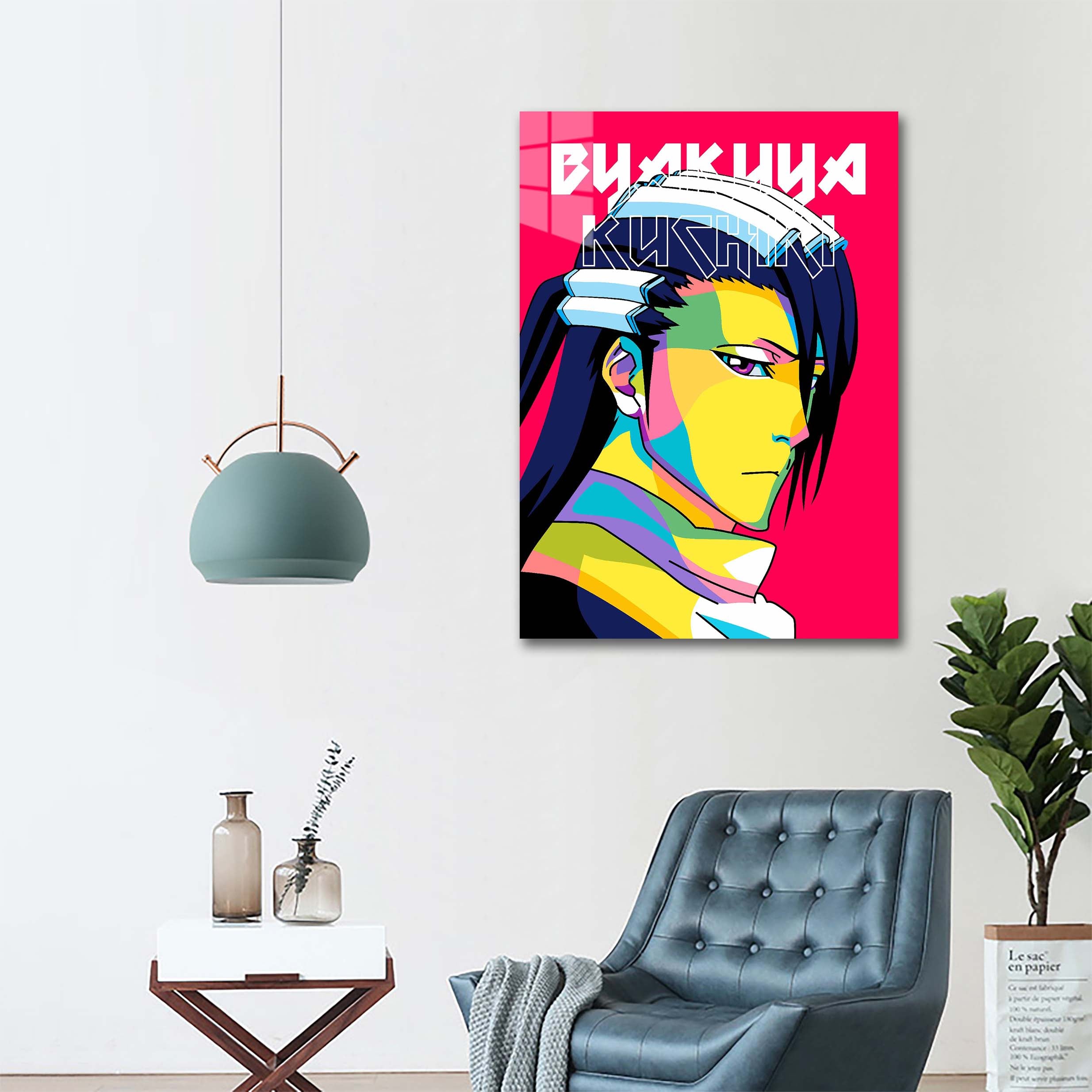 Byakuya Kuchiki in WPAP