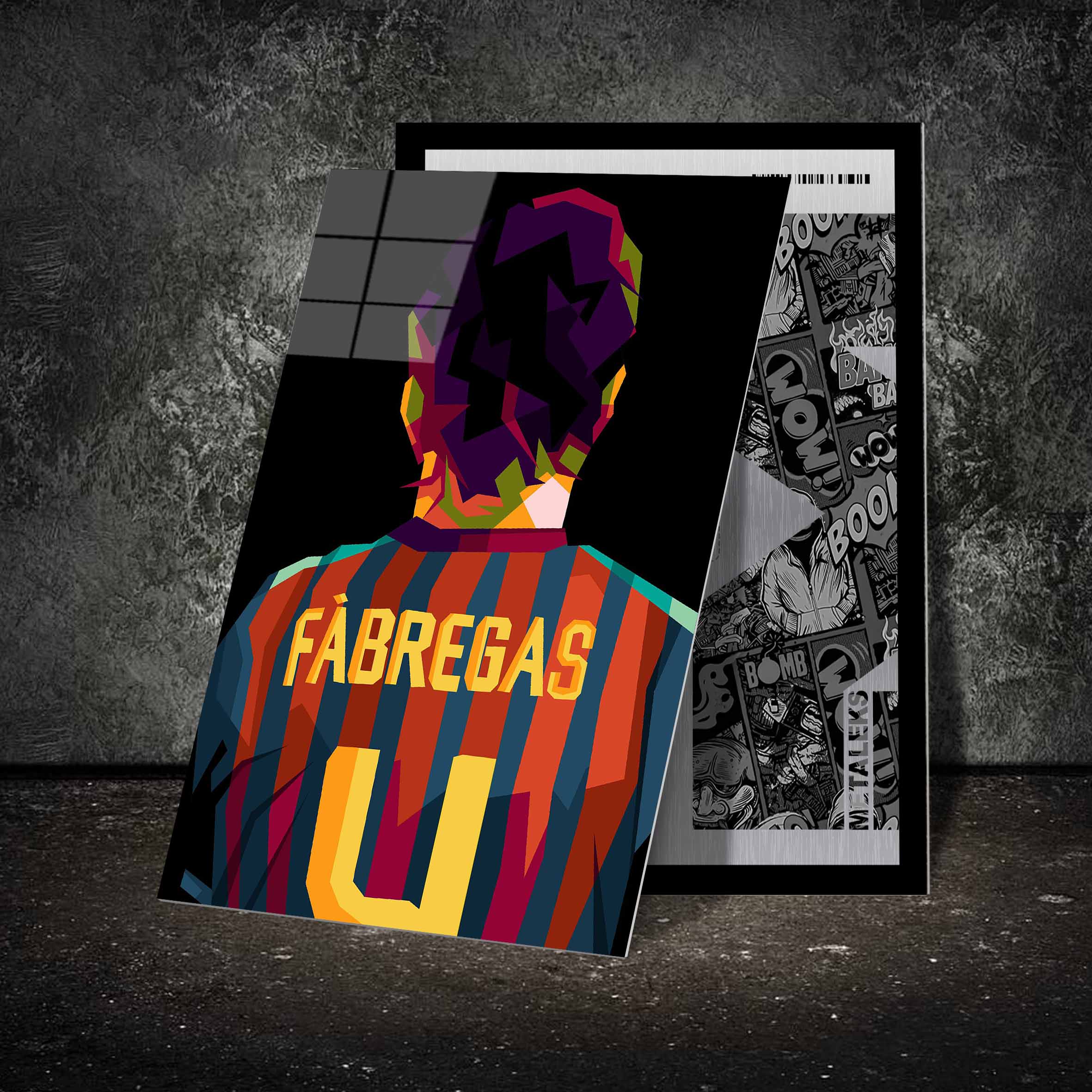 Cecs Fabregas in amazing pop art