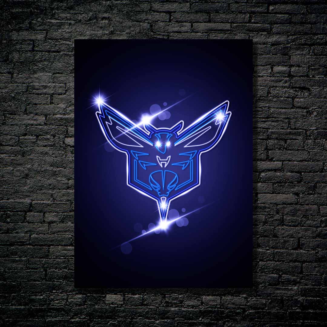 Charlotte Hornets Neon