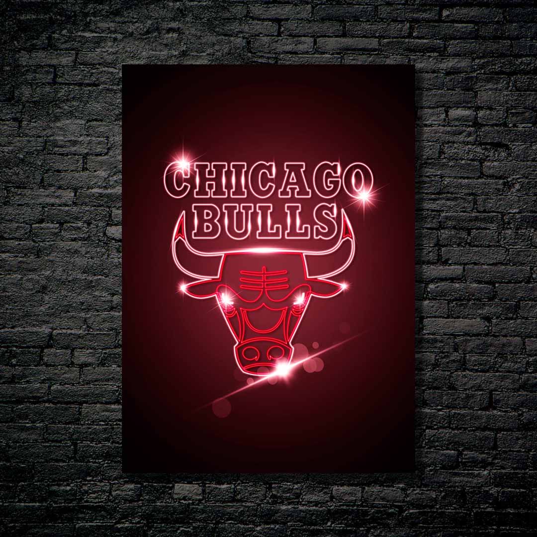 Chicago Bulls Neon