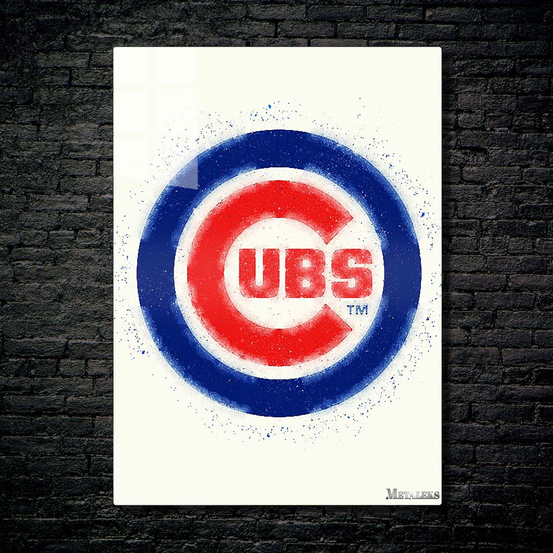 Chicago Cubs Watercolor