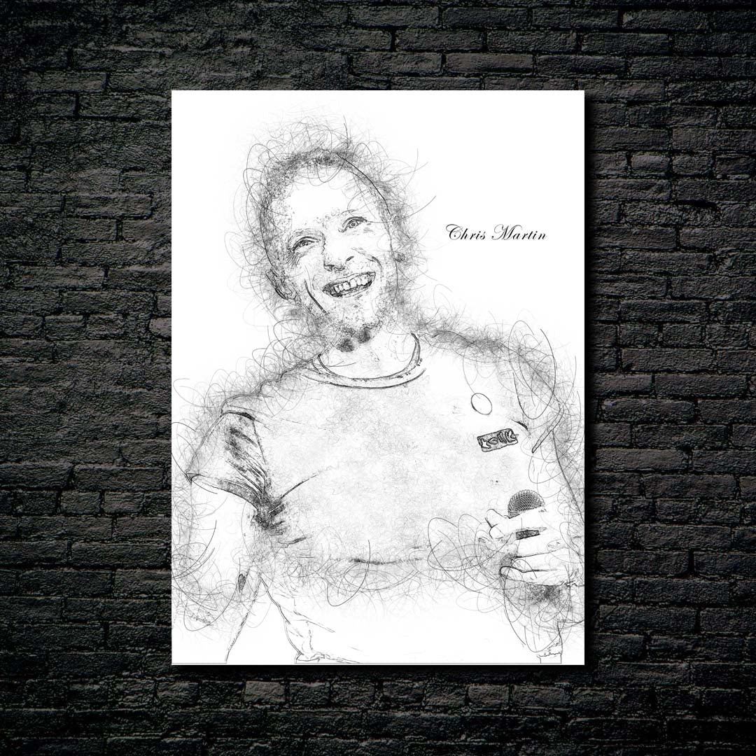 Chris Martin sketch