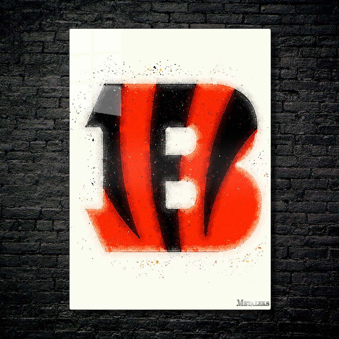 Cincinnati Bengals Watercolor