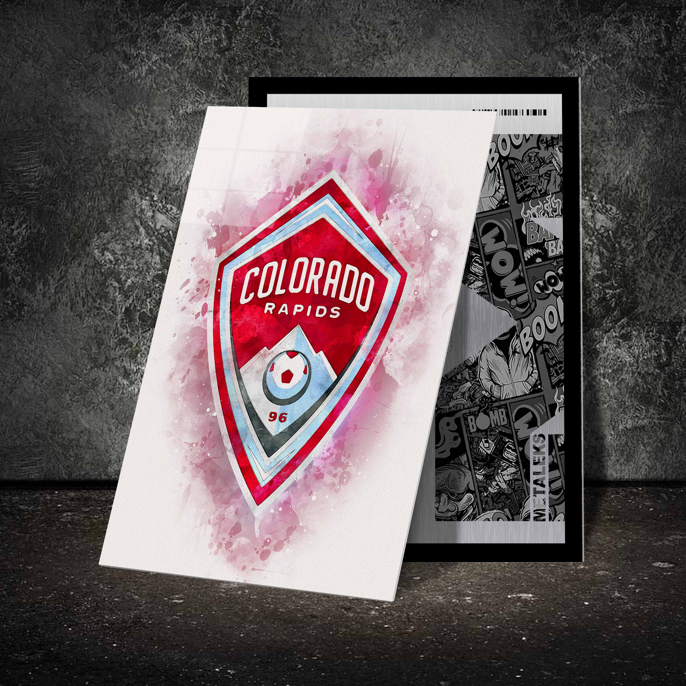 Colorado Rapids water color