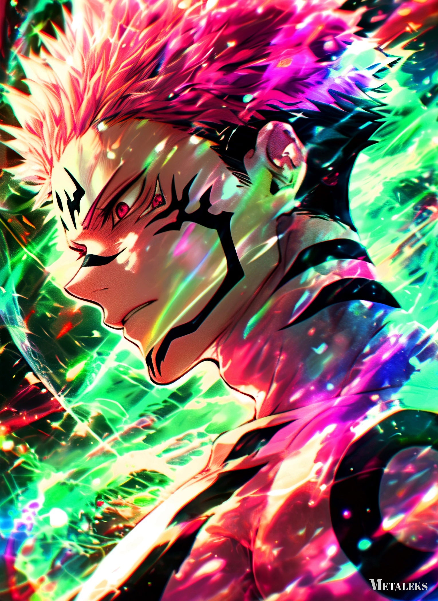 Colorful sukuna