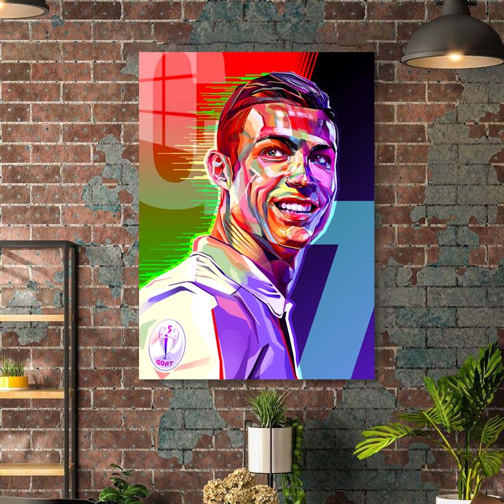 Cristiano Ronaldo Pop Art