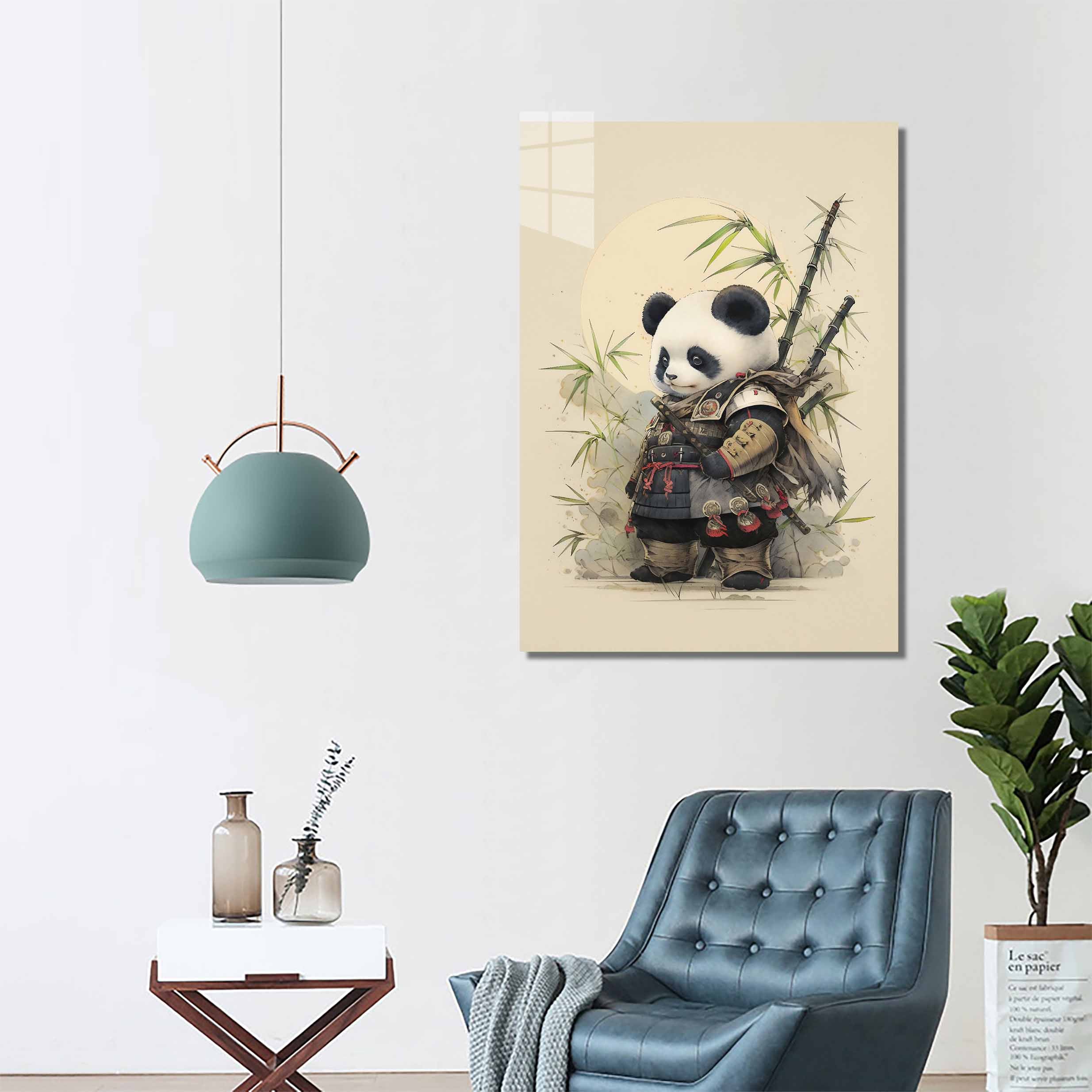 Cute Panda Samurai