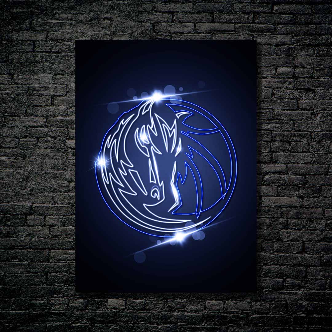 Dallas Mavericks Neon