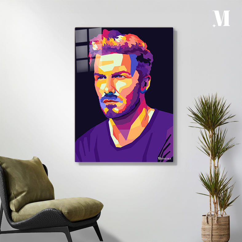 David Beckham wpap popart
