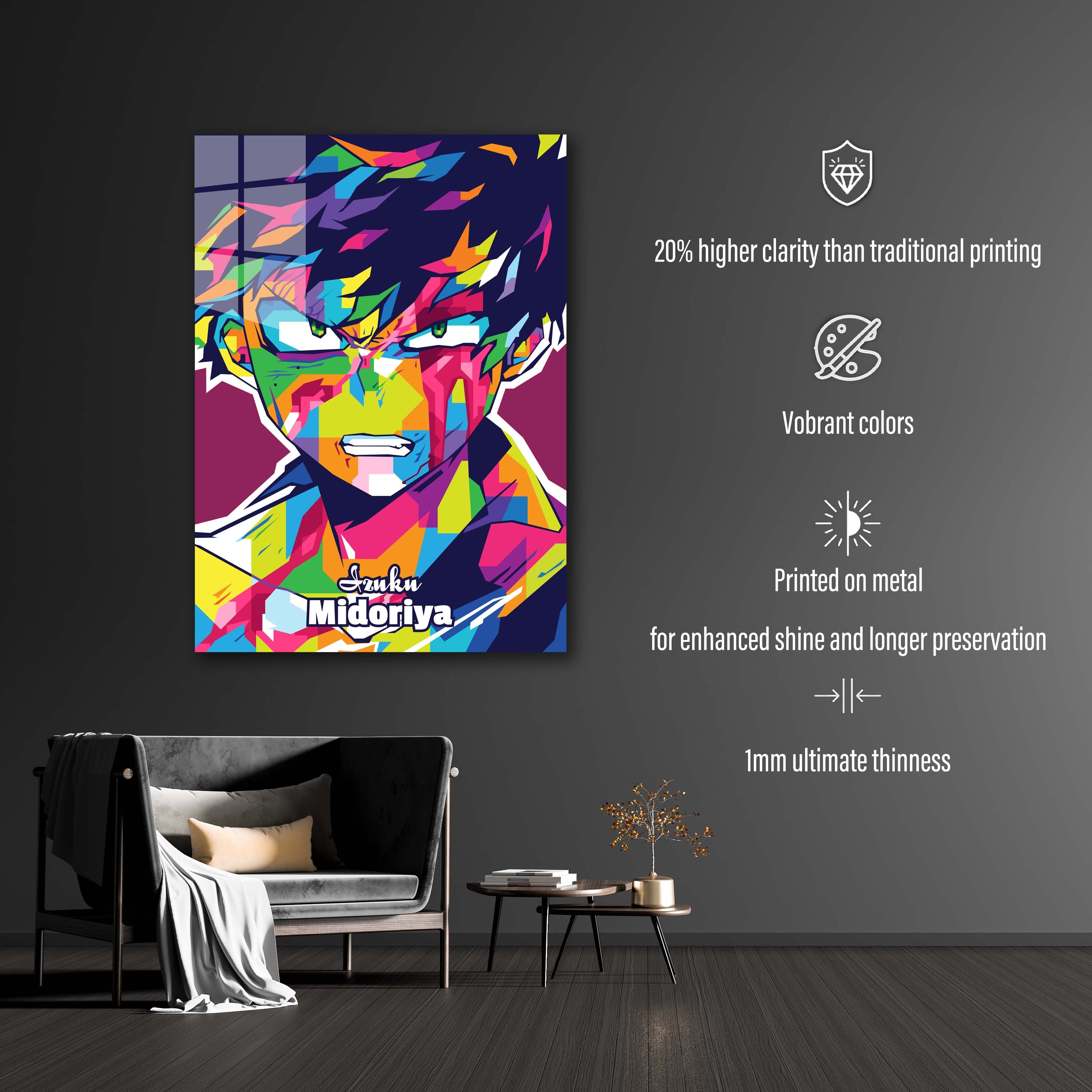 Deku in WPAP Style