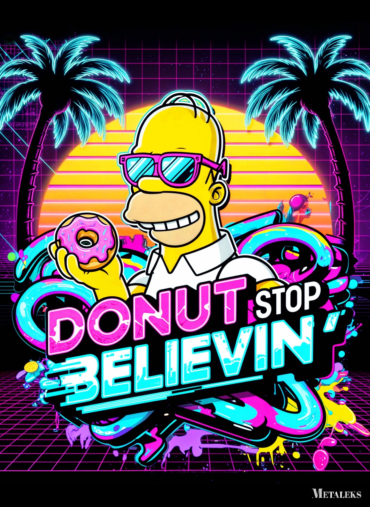 Donut Stop Believin'  H0801-25