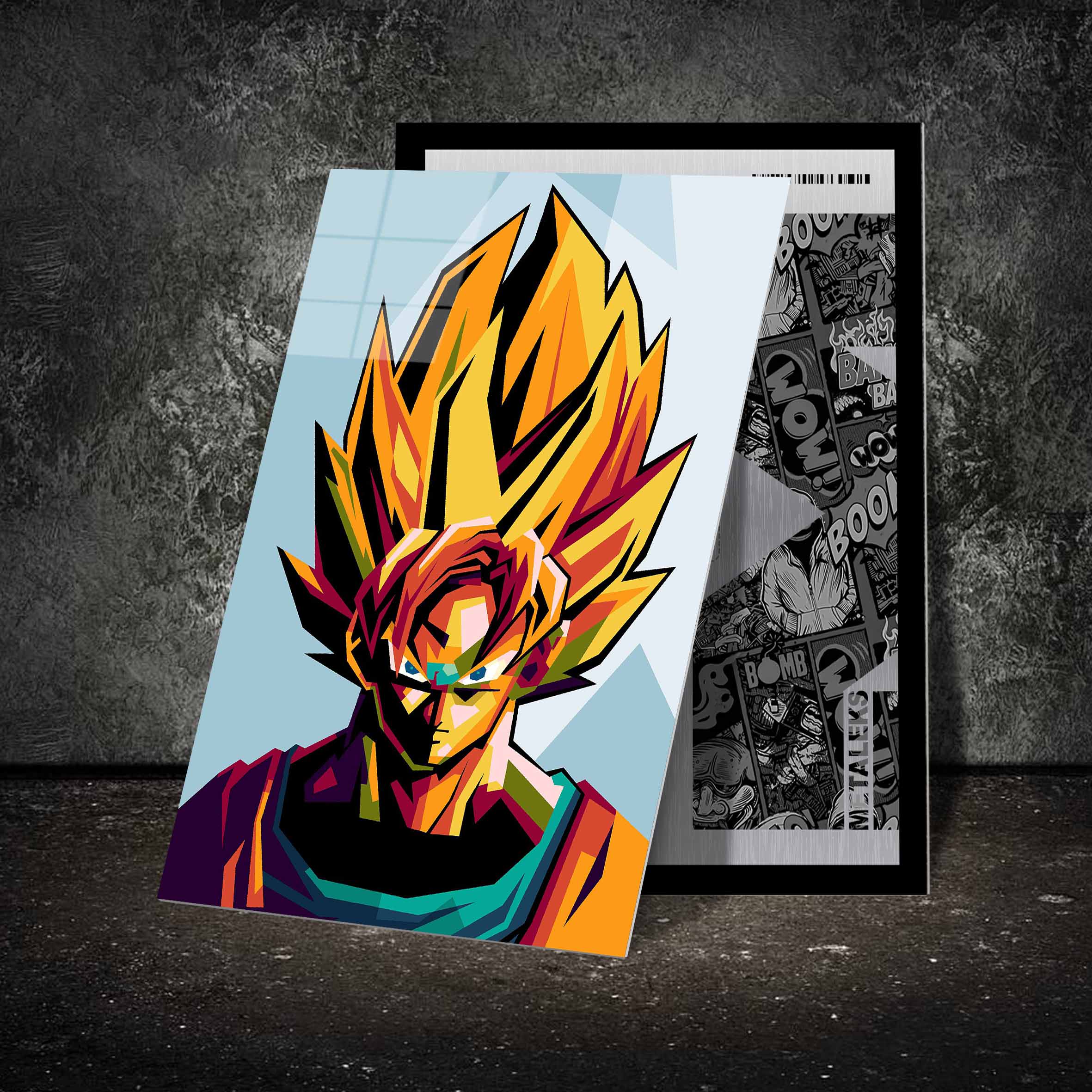 Dragonball anime best pop art