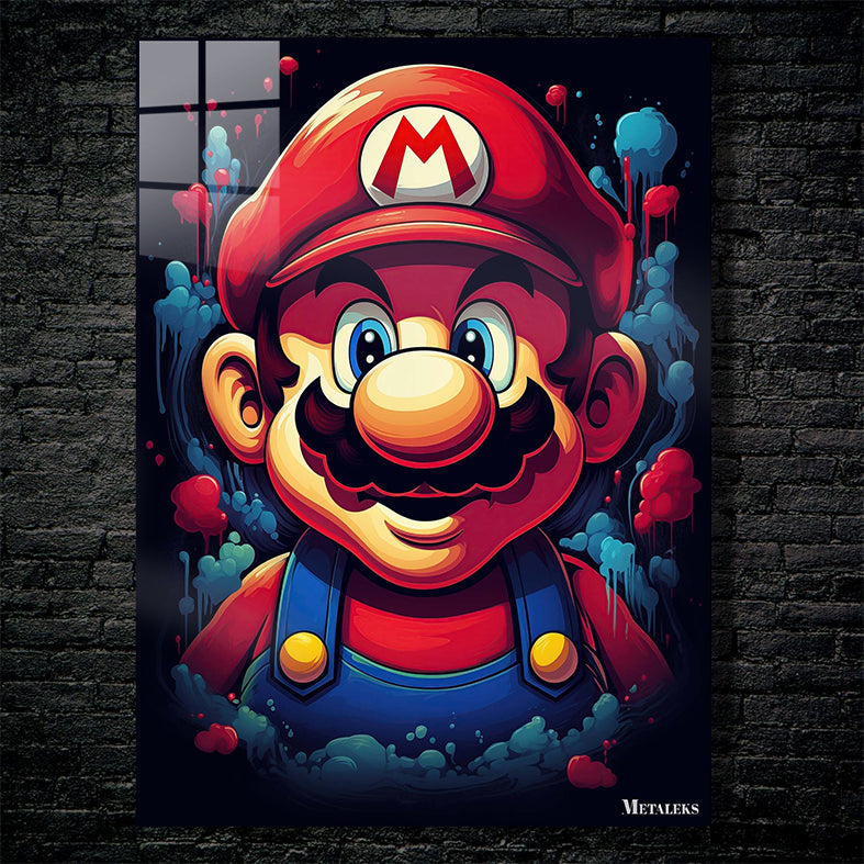 Face of Super Mario