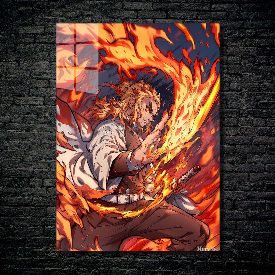 Fire Kyojuro rengoku from demon slayer-