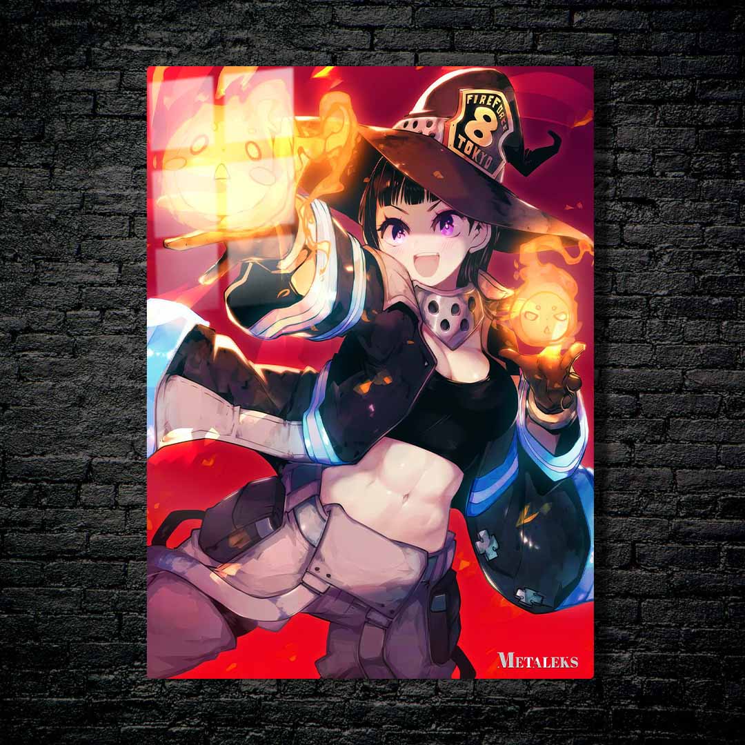 Fire Force-Maki Oze-01