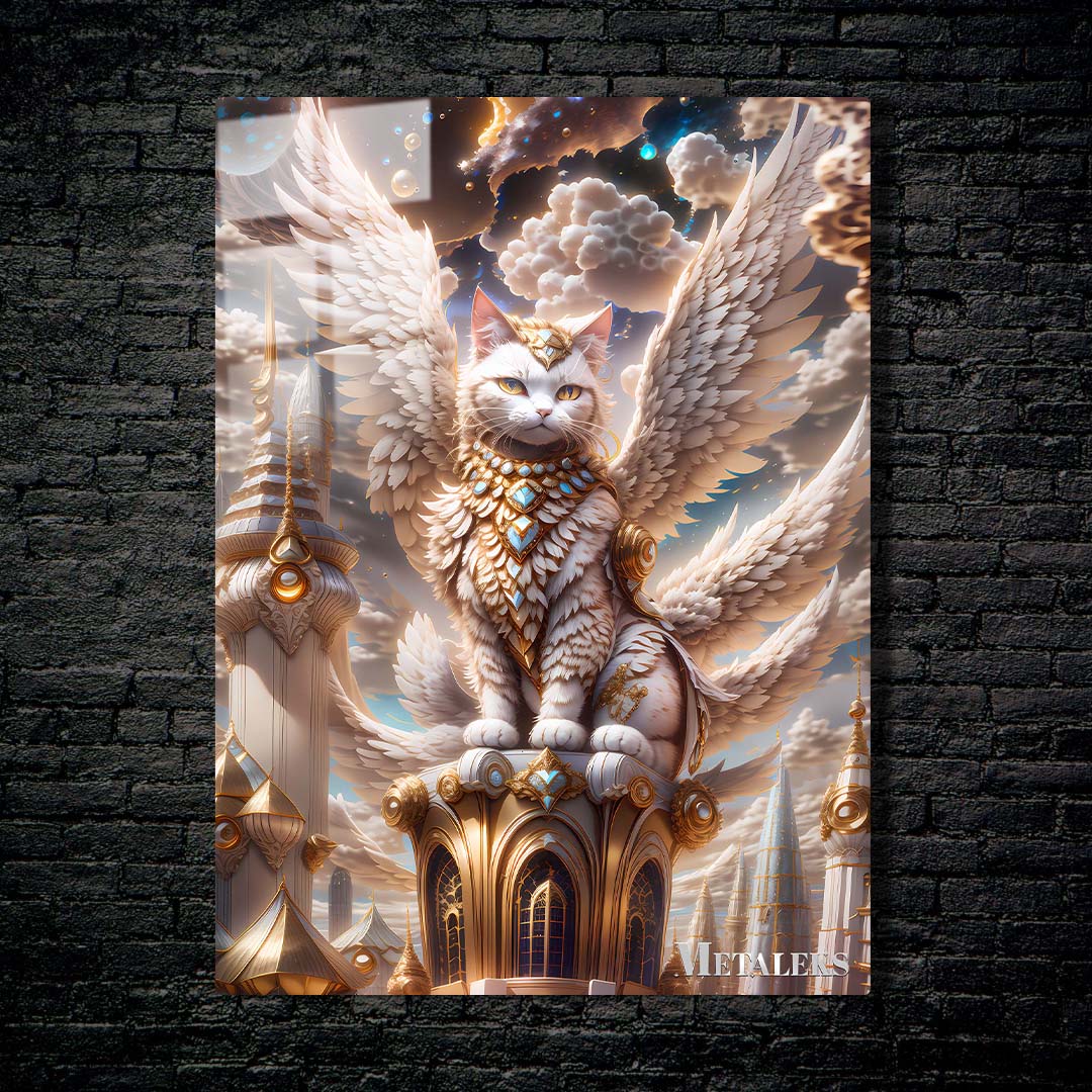 White Angel cat