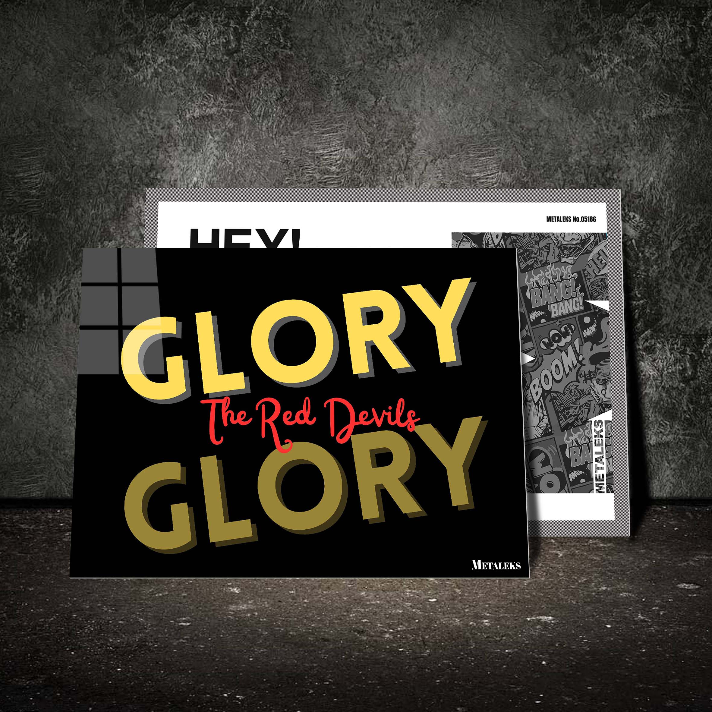 Funny Slogan Glory Glory