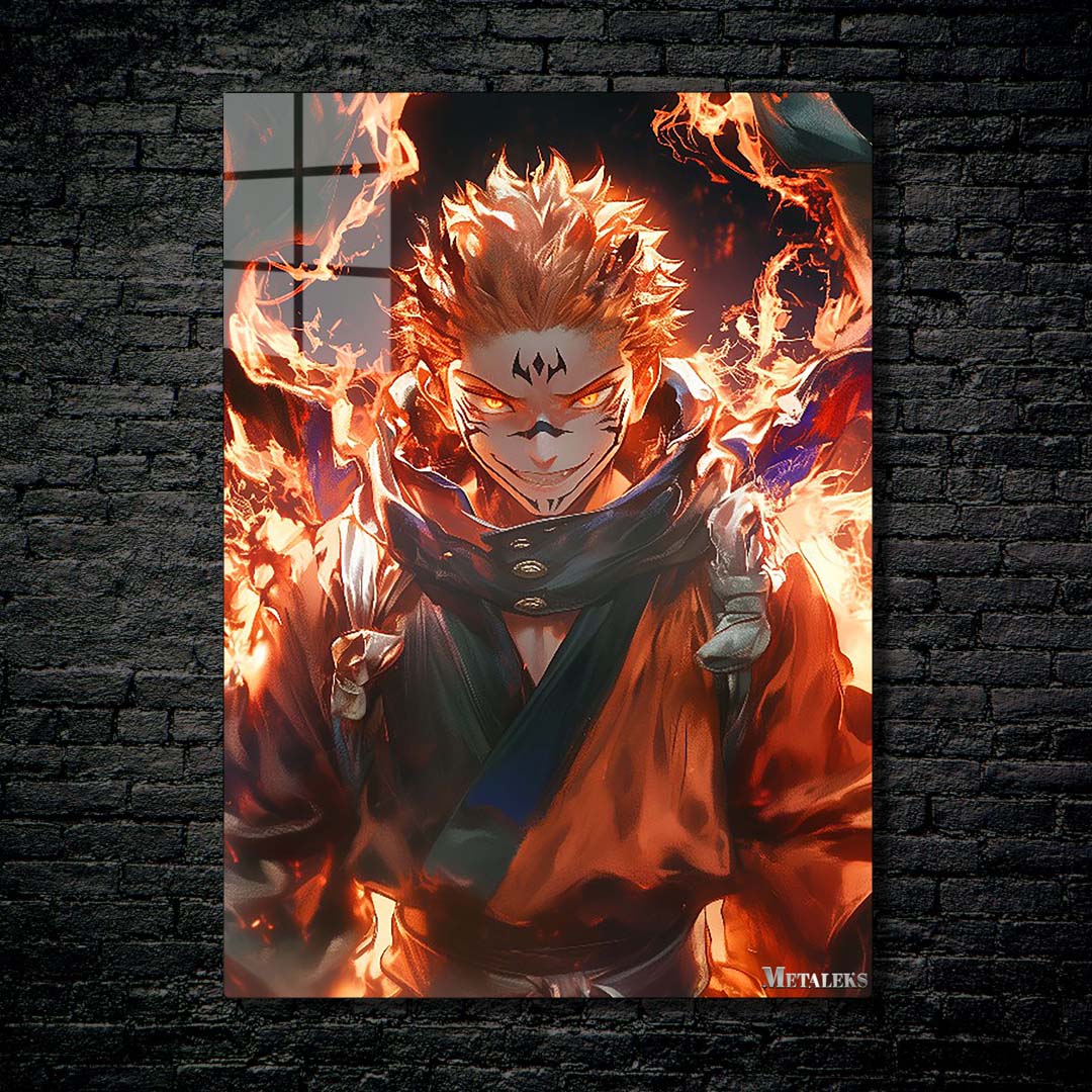 G098 jujutsu kaisn | roymen sukuna fire