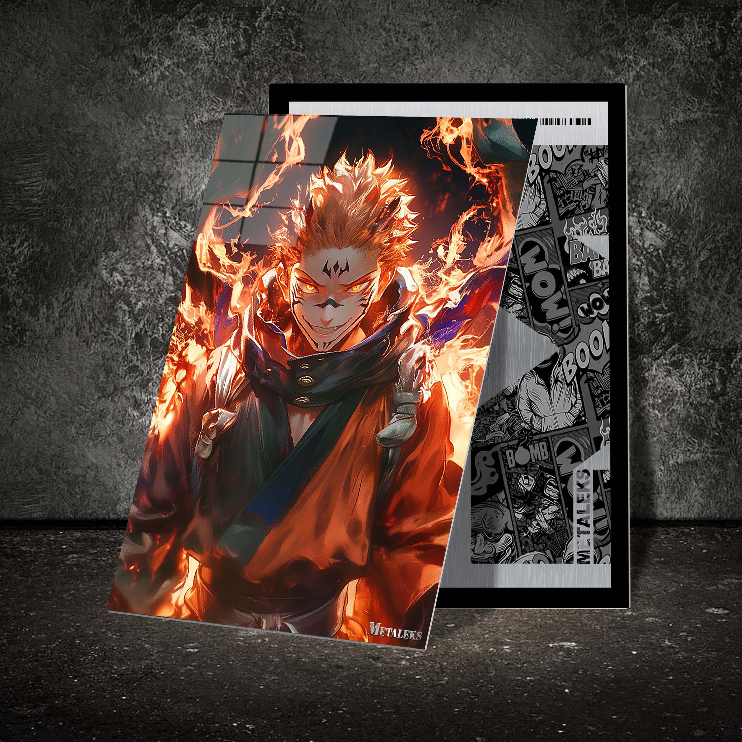 G098 jujutsu kaisn | roymen sukuna fire