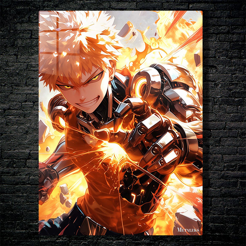 Genos Anime One Punch Man