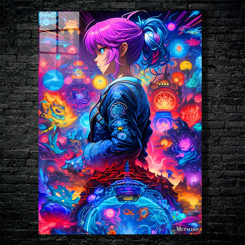 Ghost in The Shell Neon Color