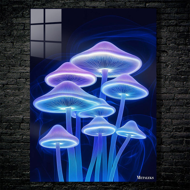 Glowing mushroom-M2607