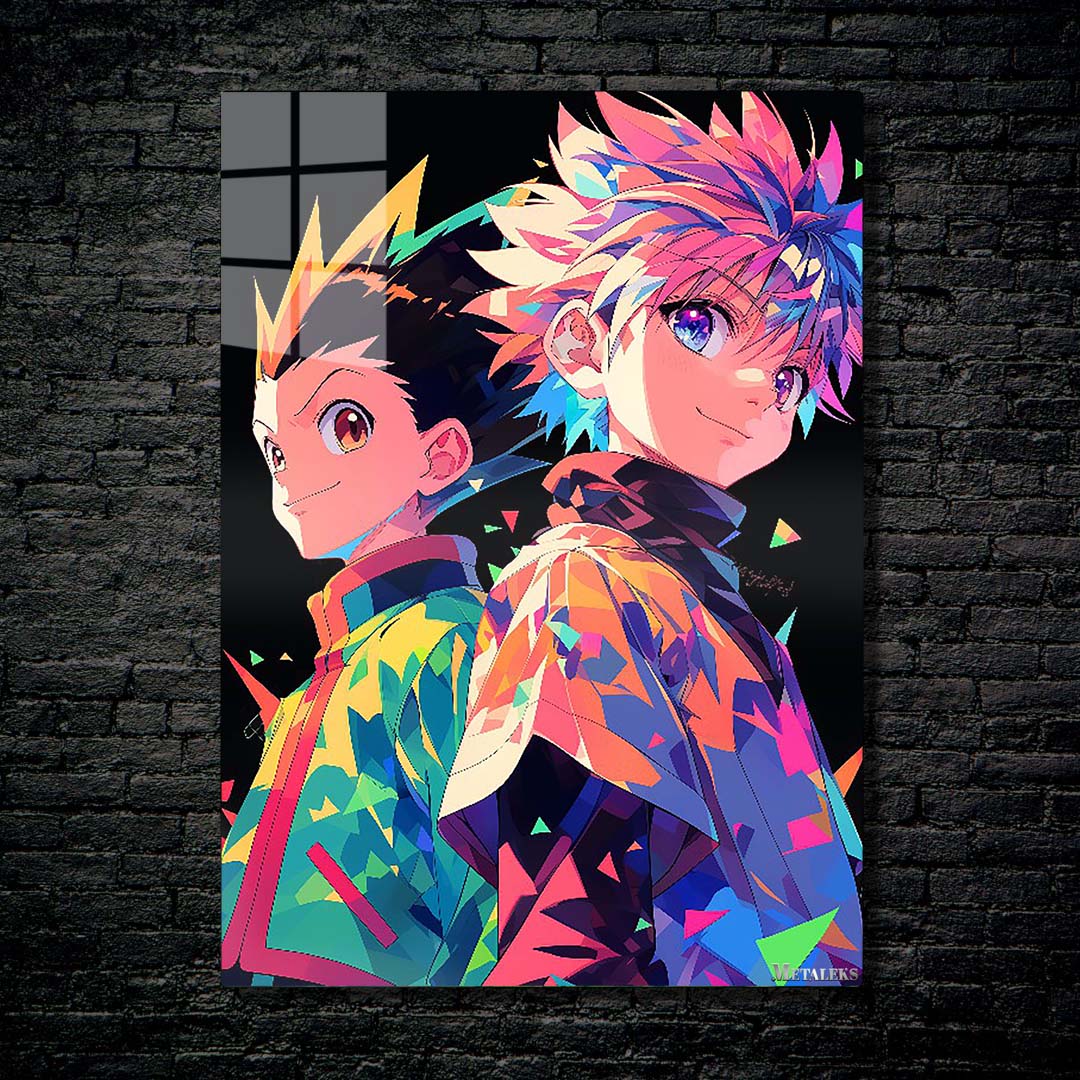 Gon And Killua Full Collor - Anime Hunter X Hunter