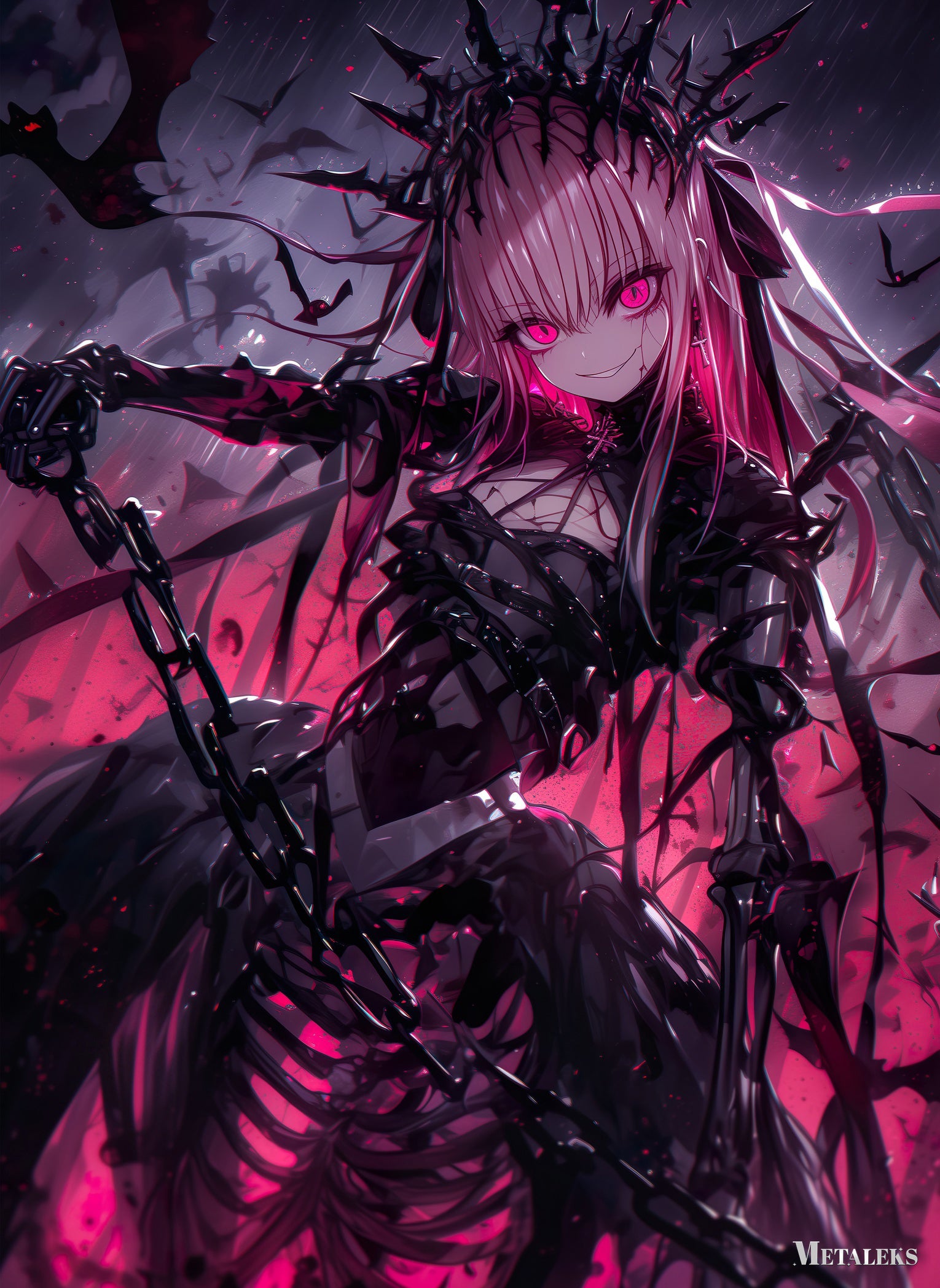 Gothic Girl in Chains H0729-25