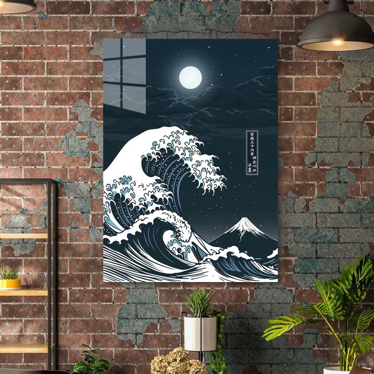 Great wave Moonlight